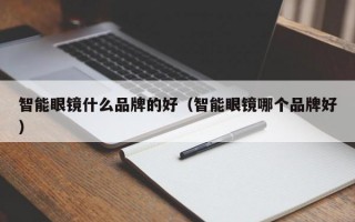 智能眼镜什么品牌的好（智能眼镜哪个品牌好）